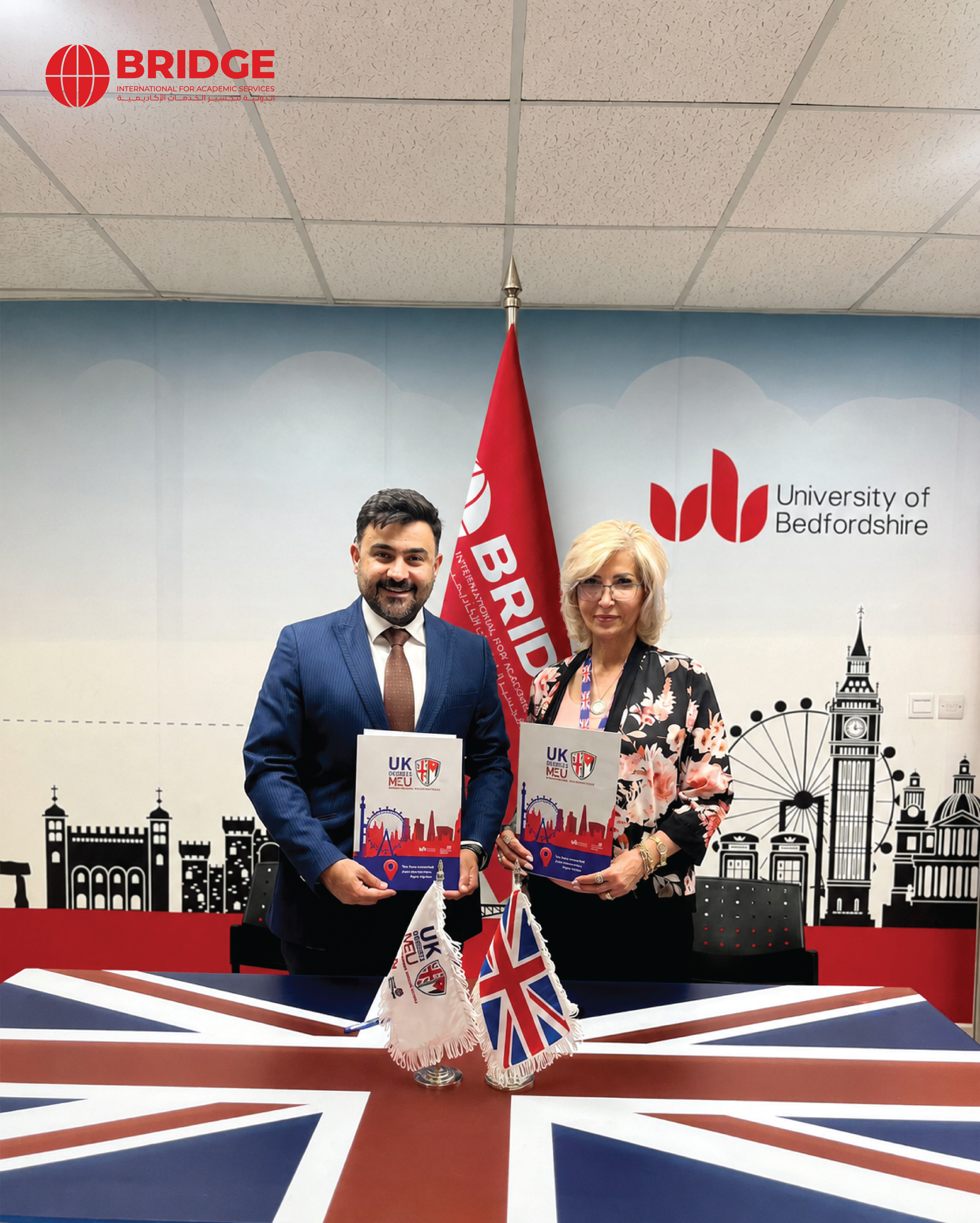Bridge Renews Partnership with the University of UK Degrees MEU