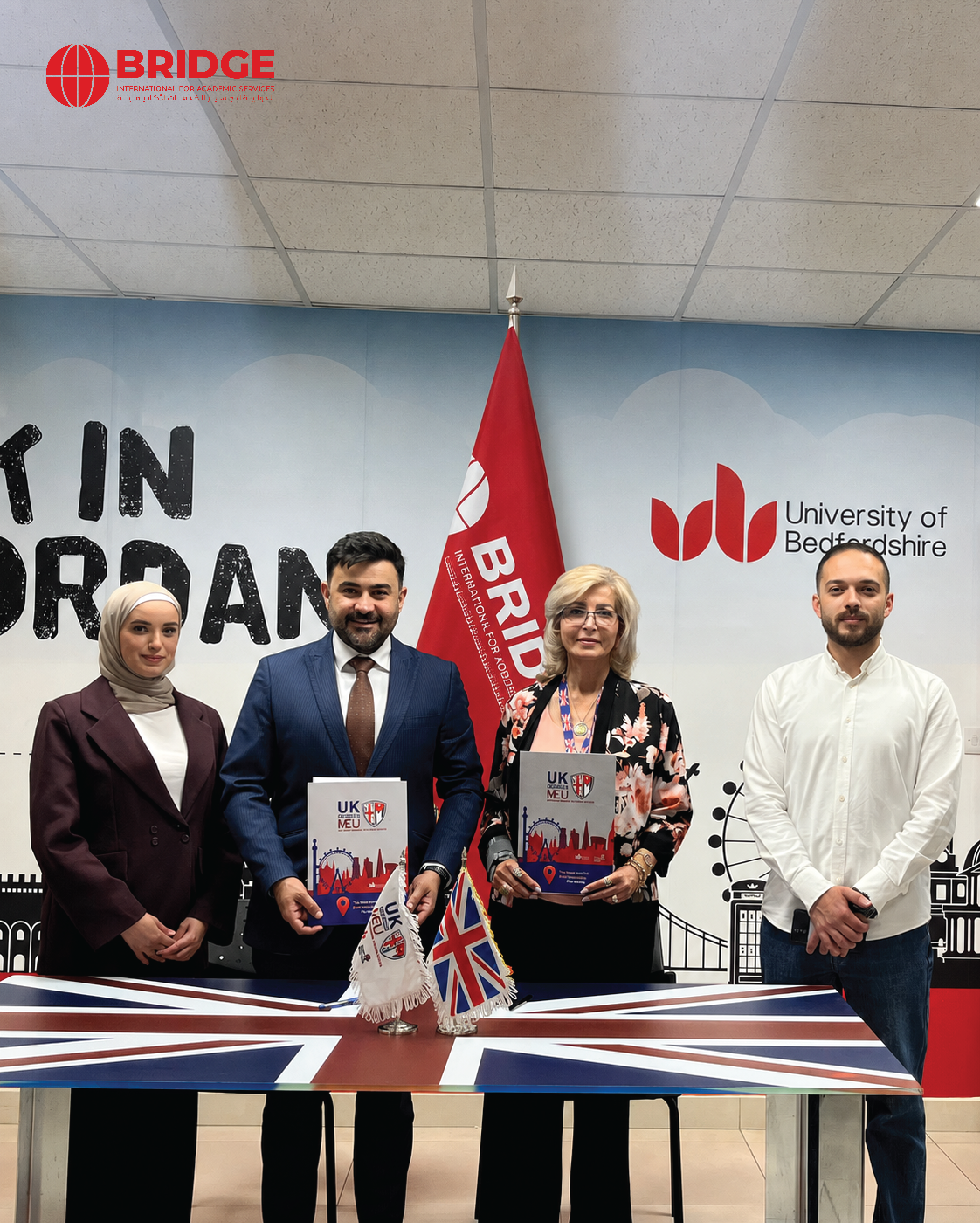 Bridge Renews Partnership with the University of UK Degrees MEU