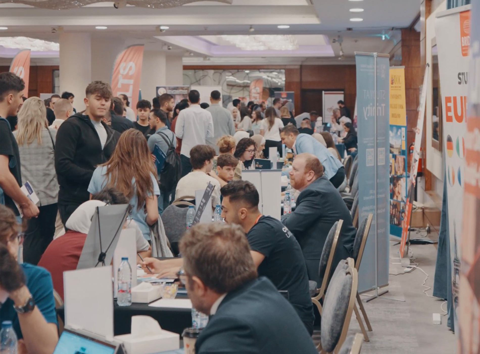 Exhibit at Jordan's Largest Educational Fairs 