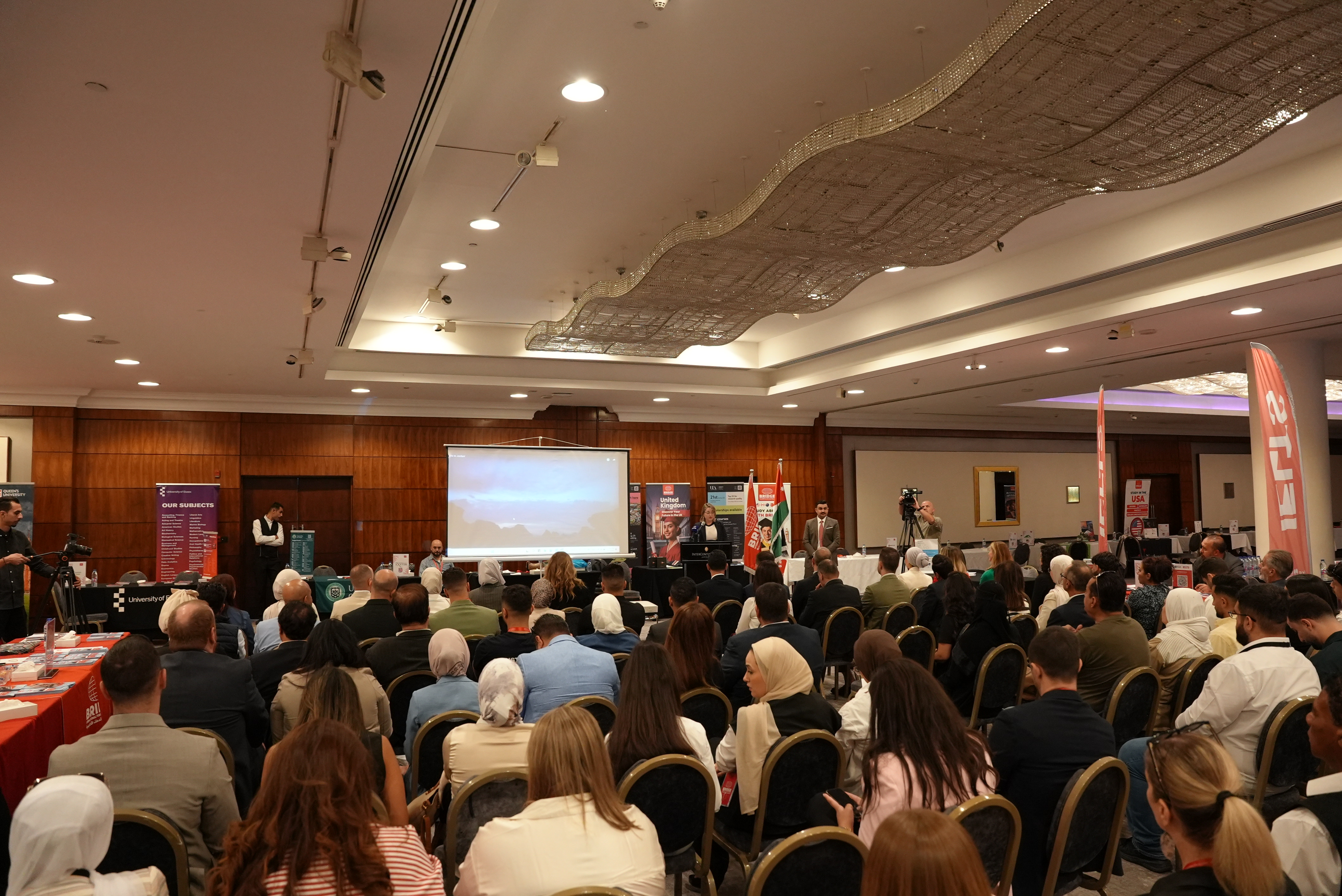 Exhibit at Jordan's Largest Educational Fairs 